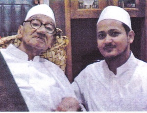 Habib Muhammad Ridho bin Ahmad Bin Yahya bersama Habib Abdurrahman bin Ahmad Assegaf